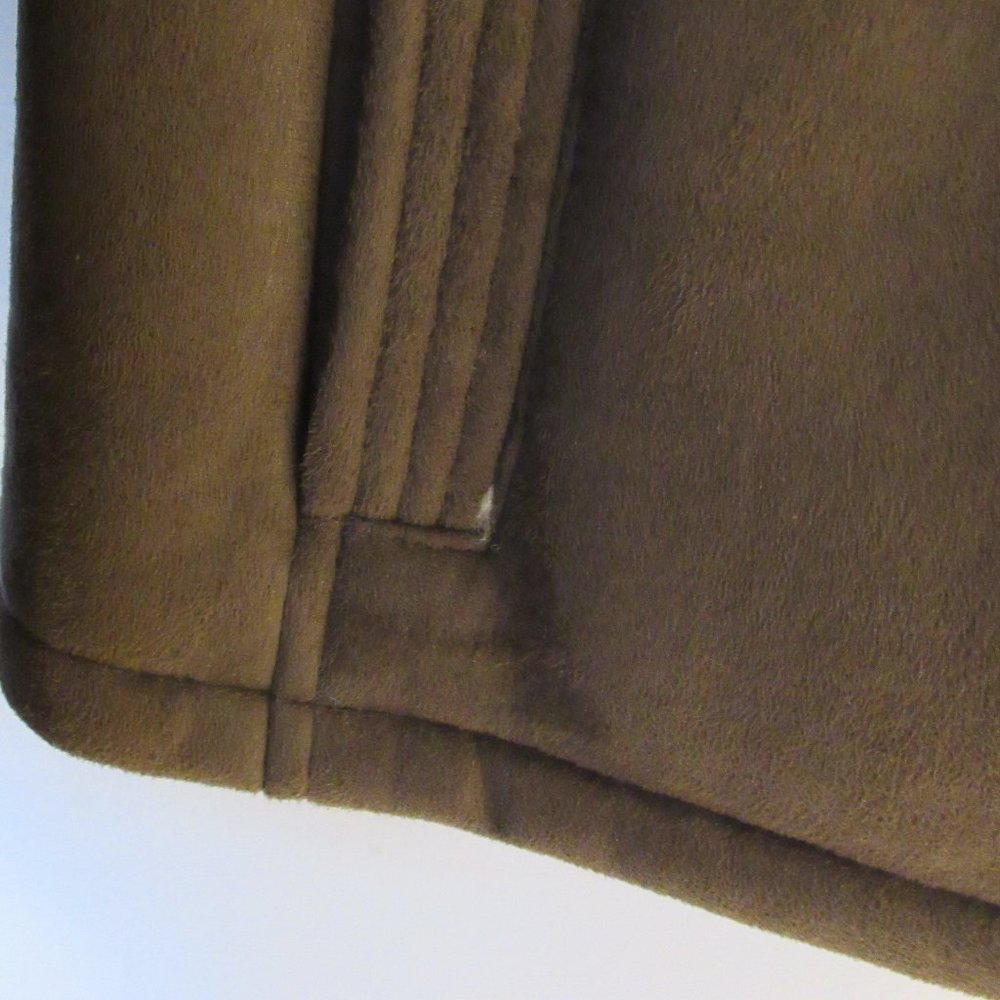 Liz Claiborne Faux Suede Jacket Size L - Picture 3 of 11